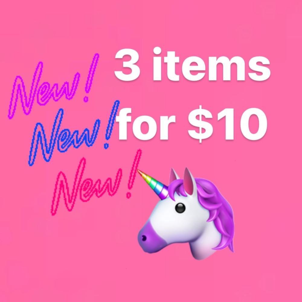 🦄 3 Items for $10 🦄 New Items Added!!!